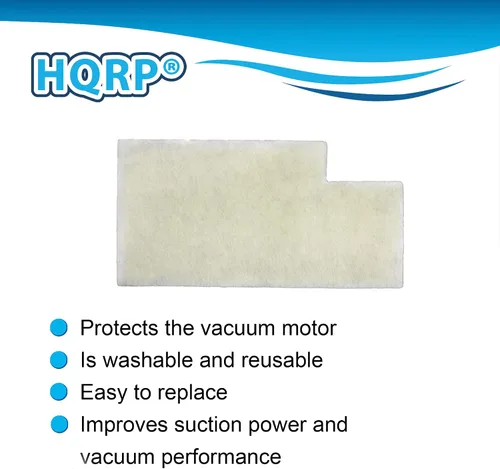 Miniatura 4 de HQRP Paquete de 4 filtros secundarios compatibles con aspiradoras verticales autopropulsadas Hoover Anniversary U6485900 U6485900B UH50000 UH50005B