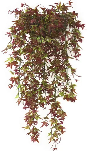 Miniatura 10 de Plantas artificiales Golden Baby Breath Gypsophila, para decoración de Navidad, plantas falsas, arbustos de helecho, arbustos sintéticos, Aliento