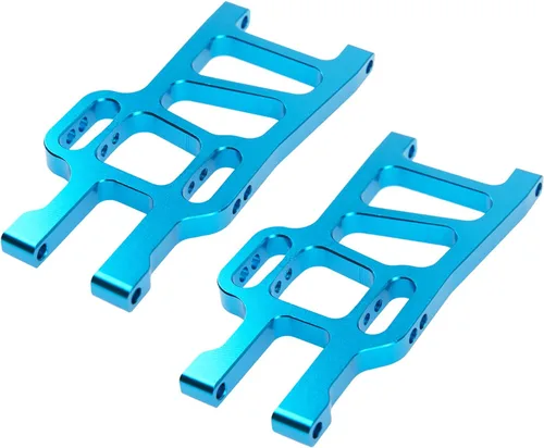 Miniatura 2 de 08005 - Brazo de suspensión inferior de metal para Redcat Racing HSP 94111 1/10 RC coche camión (azul)