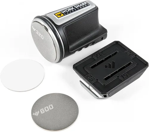 Miniatura 9 de Work Sharp Afilador de cuchillos rodantes, 4 ángulos de afilado, para todos los juegos de cuchillos de cocina