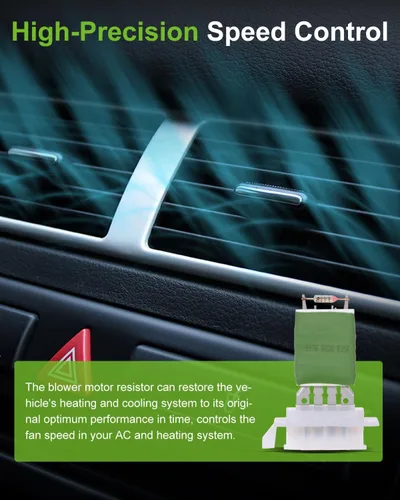 Miniatura 4 de SCITOO Regulador de Resistencia del Ventilador del Sistema de Climatización para 2006-2008 para Audi A3, 2009-2012 para Volkswagen CC, 2007-2016