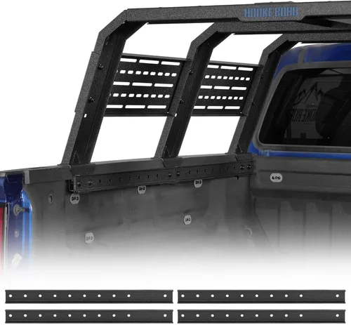 Kit de Soportes de Montaje Auxiliares Hooke Road Compatible con 2015-2022 Chevrolet Chevy Colorado y GMC Canyon, Solo Funciona con Rack de Cama