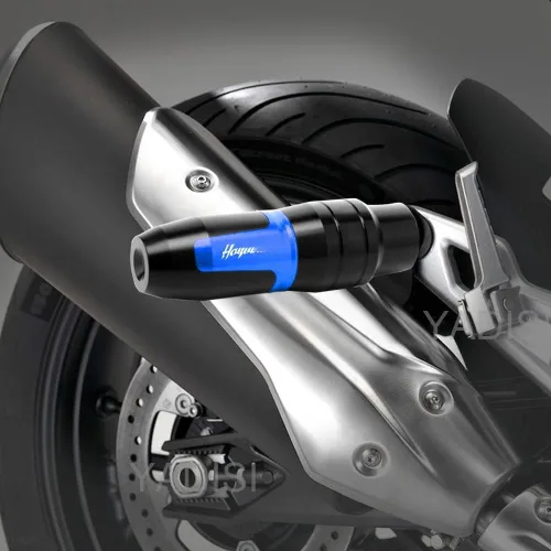 Miniatura 6 de Para SUZUKI HAYABUSA GSX1300R GSXR1300 motocicleta CNC marco aluminio Crash Pad Escape Slider Crash Protector deslizante con logotipo