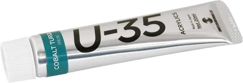 Turner Color UA020432 U-35 Acrílicos, Turquesa Cobalto, 0.7 fl oz (0.7 fl oz)