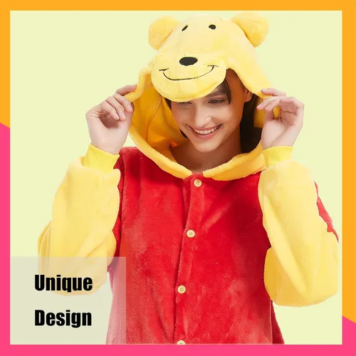 Miniatura 3 de Pijama unisex para adultos, disfraz de Navidad, Halloween, disfraz de cosplay