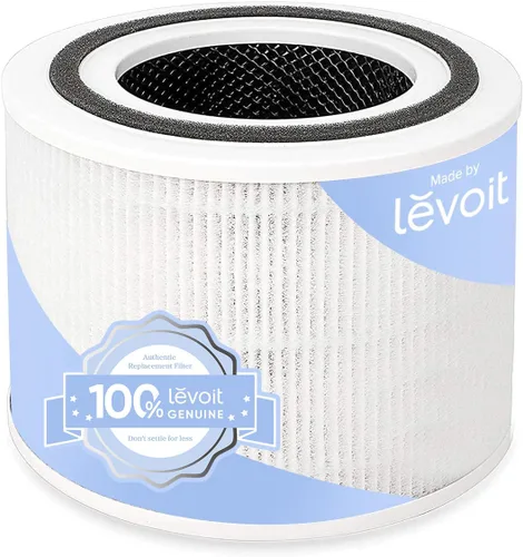 Miniatura 4 de Levoit Vital 100 - Filtro de repuesto original para purificador de aire, verificado AHAM, carbón activado de alta eficiencia para eliminar humo