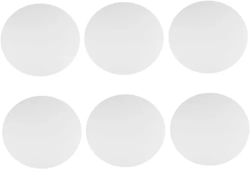 6 piezas de 5.9 in de lienzo redondo tablero de pintura artística tablero de lienzo de forma redonda para artista, pintura al óleo, bloc de bocetos