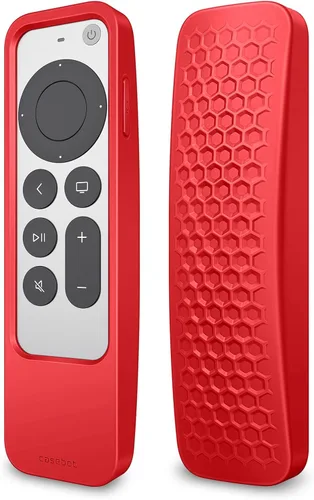 Miniatura 10 de Fintie Funda protectora 2 en 1 para Apple TV Siri Remote y AirTag 2021 2022, ligera, antideslizante, a prueba de golpes, para control remoto Apple
