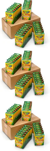 Miniatura 8 de Crayola Crayones a granel (paquete de 24), suministros para libros para colorear, crayones preafilados para niños, rellenos para calcetines