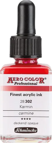 Miniatura 23 de Schmincke - AERO COLOR® Professional - Pintura acrílica líquida de alto color para pintura acrílica, aerógrafo, técnica mixta, tinta acrílica