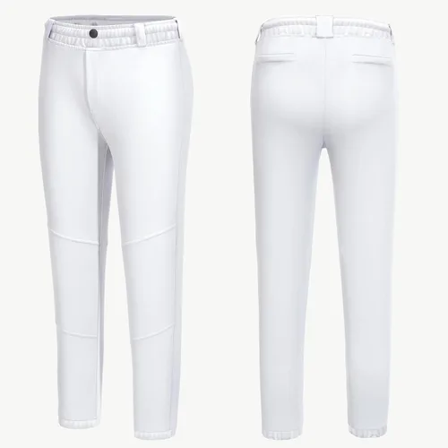 Miniatura 2 de Mivei Pantalones de béisbol para niños de 2 a 7 años, pantalones de béisbol para niños pequeños, pantalones de sóftbol con bolsillos UPF50+