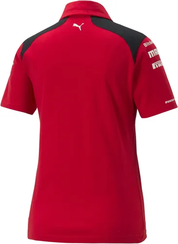 Miniatura 2 de Scuderia Ferrari - Polo de equipo 2023 para mujer, color rojo