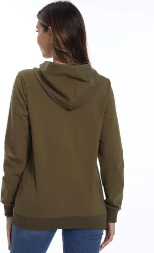 Miniatura 5 de Bearsland - Sudadera deportiva para mujer, con capucha y bolsillos, para maternidad y lactancia