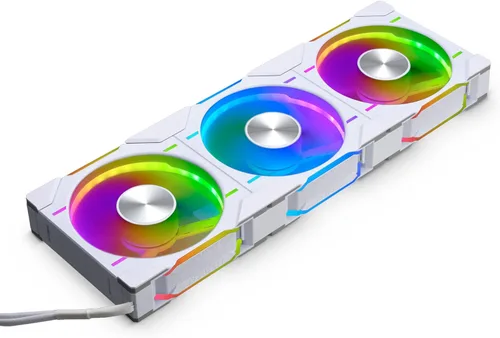 Phanteks PH-F120D30_DRGB_PWM_WT01_3P, Blanco