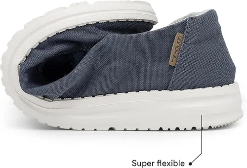 Miniatura 4 de Hey Dude - Mocasines Wendy de tela chambray para mujer