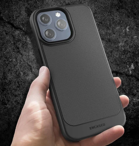 Miniatura 2 de Funda para cinturón Encased iPhone 11 con clip (Blindaje delgado) Funda de agarre delgada con cartuchera - Negro