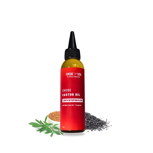 Miniatura 13 de Aceite original para el crecimiento del cabello Chebe Castor (8 onzas), fabricado en Estados Unidos, cabello más largo y grueso con romero - Chebe