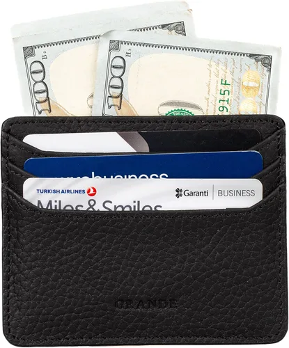 Miniatura 5 de Grande-3633 Fundas para Tarjetas, Negro, Minimalista