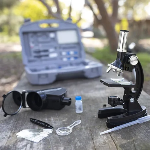 Miniatura 2 de Educational Insights GeoSafari MicroPro - Juego de microscopio de 48 piezas