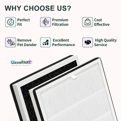 Miniatura 5 de Filtro de aire Europa compatible con Afloia Europa Air Puri-Fier, 3 en 1 H13 True HEPA filtro adecuado para reemplazo de filtro Europa Air