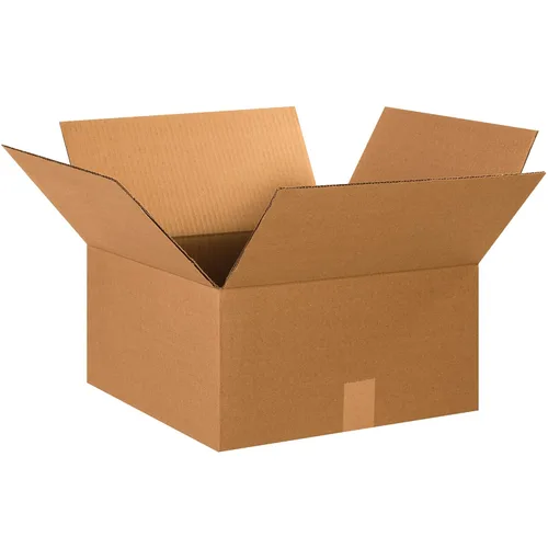 BOX USA Cajas de envío grandes de 15 pulgadas de largo x 15 pulgadas de ancho x 8 pulgadas de alto, paquete de 25 cajas de cartón para envío,