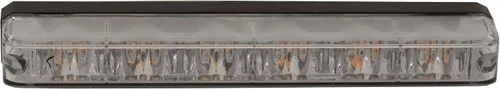 Miniatura 2 de Buyers Products 8892800 - Luz estroboscópica LED ultra brillante de perfil estrecho de 5 pulgadas, ámbar, 6 LED con intermitente síncrono y alterno