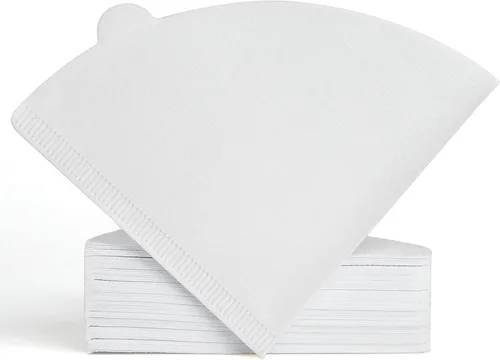 Niveaya 200 filtros de café – Tamaño 02, filtro de café de papel natural, sin soplado, desechable para verter sobre y goteo (2-4 tazas)