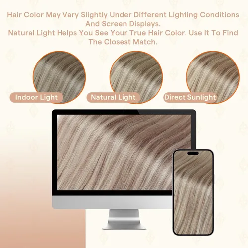 Miniatura 8 de Full Shine - Extensiones de cabello con cinta adhesiva de 18 pulgadas, extensiones de cabello Remy de 1.76 oz, extensiones de cabello lacio