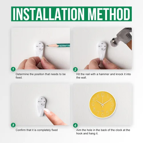Miniatura 9 de Reloj de pared sin tictac, silencioso, moderno, simple, redondo, decoración, reloj de pared de cuarzo con esfera estereoscópica para el hogar