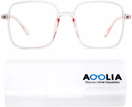 Miniatura 10 de Gafas de lectura cuadradas de gran tamaño, con borde completo, lentes de lectura con bloqueo de luz azul a la moda, anteojos ligeros