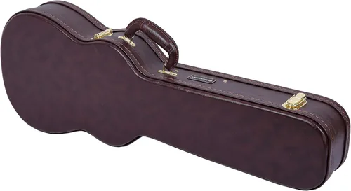 Miniatura 2 de Crossrock Estuche de madera rígida para ukelele barítono, marrón (CRW620BUBR)