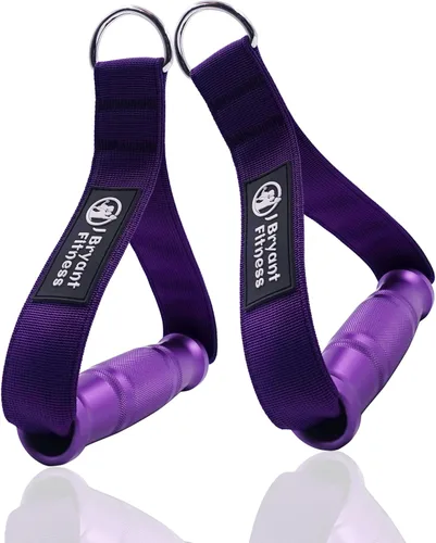 Miniatura 11 de J Bryant Fitness - Asas de gimnasio de metal para accesorios de máquina de cables, asas de agarrar de aleación de aluminio resistentes de alta