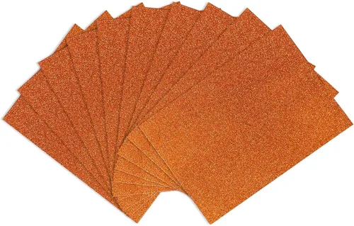 Miniatura 9 de Sonjade Papel de cartulina con purpurina, papeles con purpurina que no se desprende, cartulina para proyectos de manualidades y bricolaje, papel