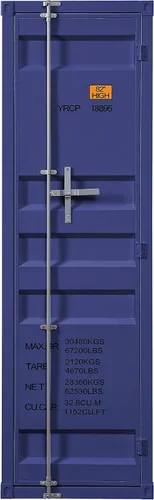 Miniatura 2 de Acme Armario de carga con 1 puerta en azul Rojo