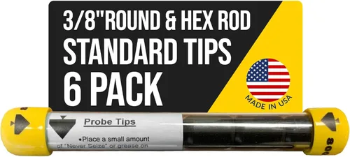 Miniatura 7 de T&T Tools Puntas de repuesto estándar para varillas de sonda de suelo de 3/8 pulgadas – Compatible con Smart Stick y Mighty Probe – Ideal