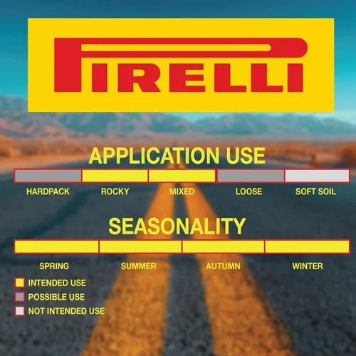 Miniatura 4 de Pirelli Cinturato Gravel M Classic 45-584 (650 x 45c) - Neumático de grava para bicicleta de grava, diseño específico para terreno mixto, compuesto