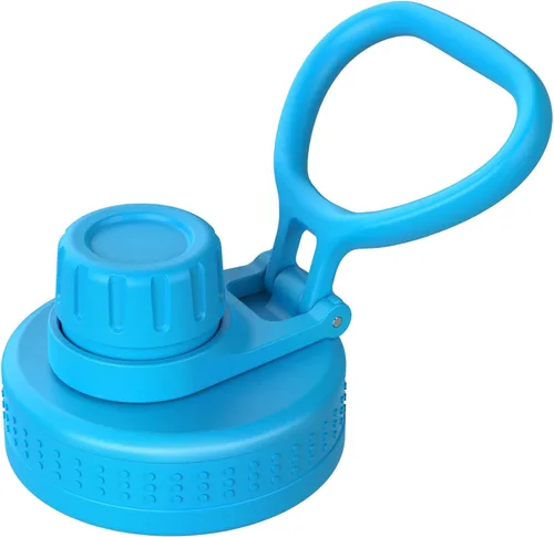 Miniatura 18 de Replacement Spout Lid for Hydro Flask Wide Mouth Bottles (12/16/18/22/32/40/64oz) – 2.28" Leak-Proof Sports Cap Accessory, Secure Fit Negro paquete