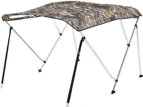 Miniatura 18 de KING BIRD Toldo Superior de Barco Bimini de 3-4 Arcos Protección Solar Toldo de Barco Impermeable Marco de Aluminio Inoxidable de 1 Pulgada 46