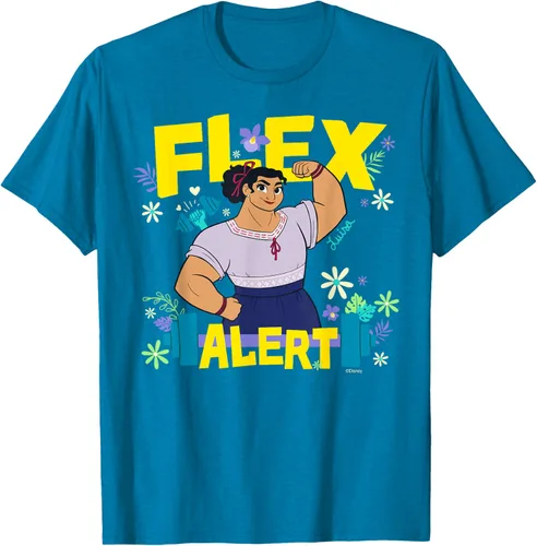 Miniatura 9 de Disney Encanto Luisa Madrigal Flex Alert Camiseta, Negro