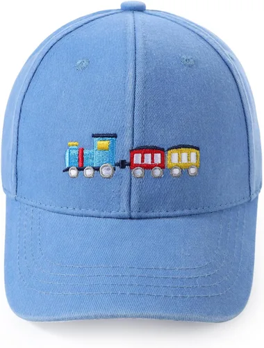 Miniatura 7 de Lindas gorras de béisbol bordadas para niños y niñas, de algodón lavado, ajustable, estilo vintage, snapback, para niños y niñas, de 3 a 8 años