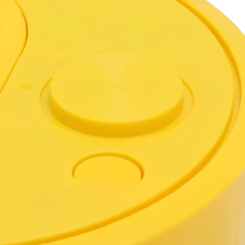 Miniatura 9 de Fdit Robot Aspirador, Mini Robot Automático de Evitación USB Carga Inteligente para Pisos de Madera para Alfombras (Amarillo)