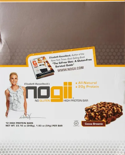 Miniatura 2 de Barra nutricional alta en proteínas, brownie de cacao, 12