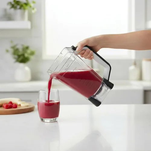 Miniatura 9 de Piezas de repuesto Ninja Blender, jarra de 72 onzas con tapa de bloqueo, vasos de licuadora Ninja Blenders compatibles con BL610, BL610BRN, BL610C