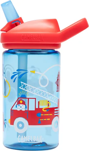 Miniatura 31 de CamelBak Eddy+ Kids Water Bottle with Bite Valve Straw, Leak‑Resistant Easy‑Sip Design for Everyday Hydration, 14oz Kids Monstruos de Skate
