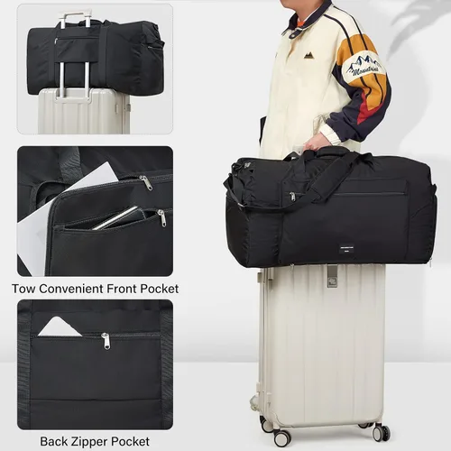 Miniatura 7 de Hanke Bolsa de viaje, grafito negro, Bolsa de viaje
