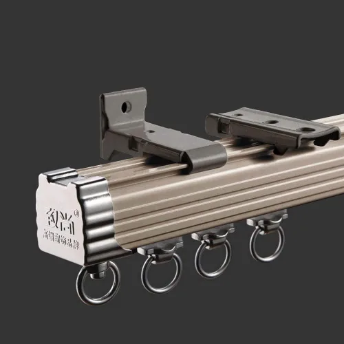 Miniatura 7 de ZSHINE Cortina de un solo riel para montaje en techo o pared, rieles de cortina resistentes para sala de estar, dormitorio y divisor de habitación