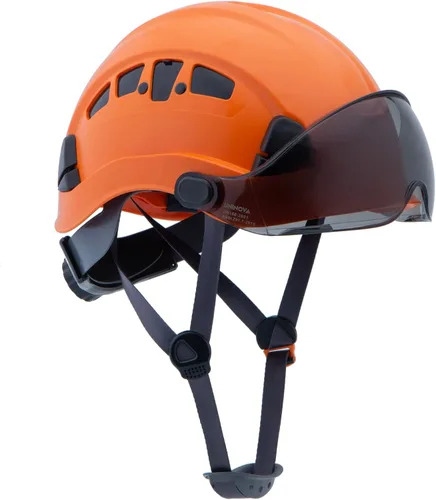 Miniatura 7 de Casco de seguridad – Casco aprobado por ANSI Z89.1 ajustable – Suspensión de trinquete de 6 puntos y cascos OSHA