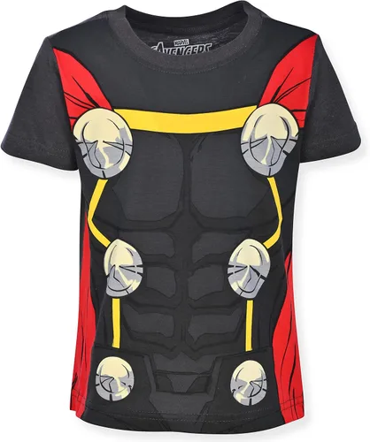 Miniatura 4 de Marvel Little Avengers - Juego de camiseta de manga corta para niño (4 unidades)