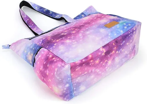 Miniatura 13 de CLOUDMUSIC Bolsa de hombro para enfermeras, profesores, trabajo, gimnasio, viajes, playa, mujeres, con gran capacidad, impermeable
