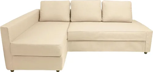 Miniatura 16 de IKEA Friheten - Funda de sofá cama para sofá cama pequeño, fundas de sofá para sala de estar con cojín y fundas de almohada (S-12, diván derecho)